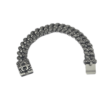 Load image into Gallery viewer, High-Grade Stainless Steel Ornate Link Bracelet - Bold & Timeless (SSBRAC044)