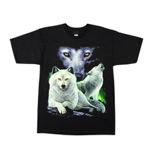 Load image into Gallery viewer, White Wolf Trio Short Sleeve T-shirt (TS0047)