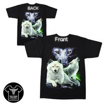 Load image into Gallery viewer, White Wolf Trio Short Sleeve T-shirt (TS0047)