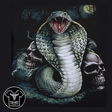 Load image into Gallery viewer, Cobra Skull Short Sleeve T-shirt (TS0053)