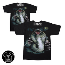 Load image into Gallery viewer, Cobra Skull Short Sleeve T-shirt (TS0053)