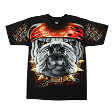 Load image into Gallery viewer, Bulldog Bandana Short Sleeve T-shirt (TS0054)