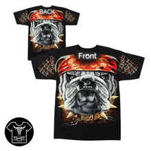 Load image into Gallery viewer, Bulldog Bandana Short Sleeve T-shirt (TS0054)