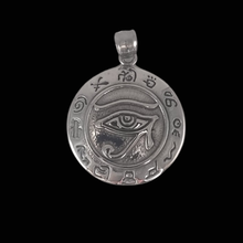 Load image into Gallery viewer, Eye of Ra Egyptian Symbol Stainless Steel Pendant (SSP010)