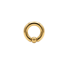 Load image into Gallery viewer, Full Closure Bar 10mm 316L Grade Surgical Steel PA Piercing Golden Color (BPPAFCB102)