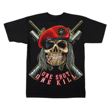 Load image into Gallery viewer, Skull Cigar Short Sleeve T-shirt (TS0056)