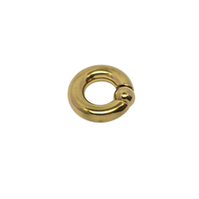 Load image into Gallery viewer, Full Closure Bar 10mm 316L Grade Surgical Steel PA Piercing Golden Color (BPPAFCB102)
