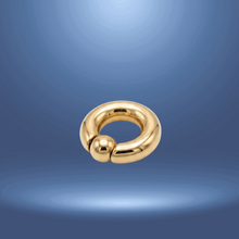 Load image into Gallery viewer, Full Closure Bar 10mm 316L Grade Surgical Steel PA Piercing Golden Color (BPPAFCB102)