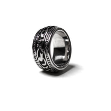 Load image into Gallery viewer, Ancestral design thick Stainless Steel Ring2 ( SSR002)
