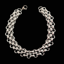 Load image into Gallery viewer, Stainless Steel Bracelet - Rounded Chainmail Bracelet (SSBRAC007)