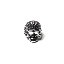 Load image into Gallery viewer, Skull Stainless Bikers Steel Ring ( SSR003)