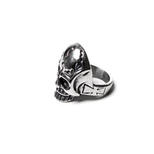 Load image into Gallery viewer, Skull Stainless Steel Bikers Ring 1 ( SSR004)