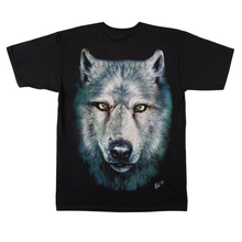 Load image into Gallery viewer, Wolf Full Face Short Sleeve T-shirt (TS0060)