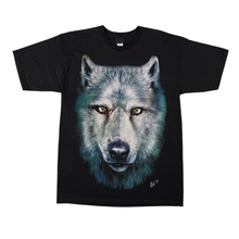 Load image into Gallery viewer, Wolf Full Face Short Sleeve T-shirt (TS0060)