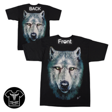 Load image into Gallery viewer, Wolf Full Face Short Sleeve T-shirt (TS0060)