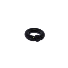 Load image into Gallery viewer, Full Closure Bar 10mm 316L Grade Surgical Steel PA Piercing Black Color (BPPAFCB103)