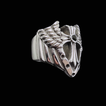 Load image into Gallery viewer, High grade Stainless Steel Ring Gothic Cross and wings (SSR013)