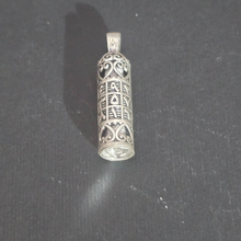 Load image into Gallery viewer, 925 Sterling Silver Pendant Prayer Container (925P081)