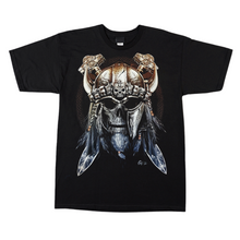 Load image into Gallery viewer, Viking Skull Short Sleeve T-shirt (TS0063)