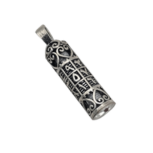 Load image into Gallery viewer, 925 Sterling Silver Pendant Prayer Container (925P081)