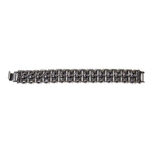 Load image into Gallery viewer, Wolf Head Stainless Steel Chain Bikers Bracelet (SSBRAC015)