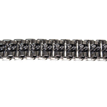 Load image into Gallery viewer, Wolf Head Stainless Steel Chain Bikers Bracelet (SSBRAC015)