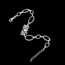 Load image into Gallery viewer, 925 Sterling Silver Butterfly Bracelet (925BRAC031)
