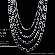 Load image into Gallery viewer, Stainless Steel Chain - Thick Curb Chain (SSC009) Cuban Link