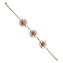Load image into Gallery viewer, Flower style 925 Silver bracelet (925BRAC007)