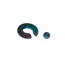 Load image into Gallery viewer, Full Closure Bar 8mm 316L Grade Surgical Steel - Multy colour ( BPPAFCB803 )