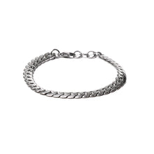 Load image into Gallery viewer, Stainless Steel Bracelet - Flat Curb Chain Bracelet (SSBRAC004)