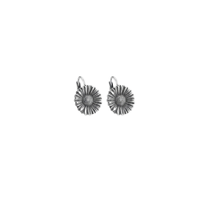 Load image into Gallery viewer, 925 Sterling Silver Flower Design Hugie Earrings (925ER056)
