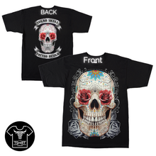 Load image into Gallery viewer, Sugar Skull Short Sleeve T-shirt (TS007)