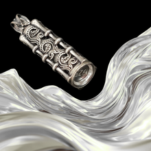Load image into Gallery viewer, 925 Sterling Silver Pendant Prayer Container with Protection Prayer (925P083)