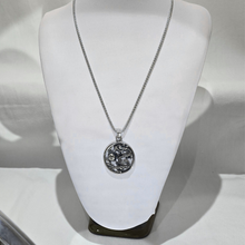 Load image into Gallery viewer, High Grade Stainless Steel Set 3D Air cut Dragon Pendant and Rope Chain (SSSETPC032)