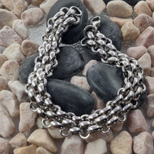 Load image into Gallery viewer, Stainless Steel Bracelet - Rounded Chainmail Bracelet (SSBRAC007)