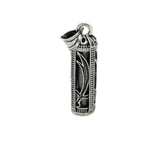 Load image into Gallery viewer, 925 Sterling Silver Pendant Prayer Container with Prayer inside (925P084)