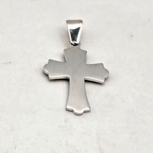 Load image into Gallery viewer, 925 Sterling Silver Cross Pendant 3 cm × 2.2 cm (925P100)