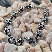 Load image into Gallery viewer, Skull Stainless Steel Bracelet (SSBRAC010)