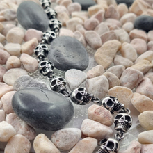Load image into Gallery viewer, Skull Stainless Steel Bracelet (SSBRAC010)