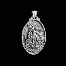 Load image into Gallery viewer, St. Michael Stainless Steel Pendant (SSP037)