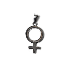 Load image into Gallery viewer, Female gender symbol Stainless Steel Pendant (SSP027)