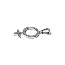 Load image into Gallery viewer, Female gender symbol Stainless Steel Pendant (SSP027)