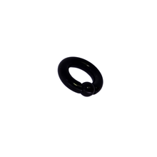 Load image into Gallery viewer, Full Closure Bar 6mm 316L Grade Surgical Steel - Black colour (BPPAFCB602)