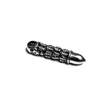 Load image into Gallery viewer, Skeleton Skull Amulet Bullet Totem Pole Stainless Steel Pendant (SSP020)