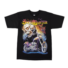 Load image into Gallery viewer, Bike and Skull Soul Master Short sleeve T-shirt (TS009)