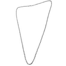 Load image into Gallery viewer, 925 Sterling Silver Ladies Beaded Chain 50cm (925C015)