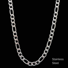 Load image into Gallery viewer, Stainless Steel Chain - Curb Chain (SSC008) Figaro Link