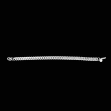 Load image into Gallery viewer, Stainless Steel Bracelet - Flat Curb Chain Bracelet (SSBRAC004)