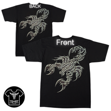 Load image into Gallery viewer, Tribal Scorpion Short Sleeve T-shirt (TS0046)